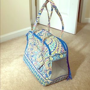 Vera Bradley Pet Porter Capri Blue